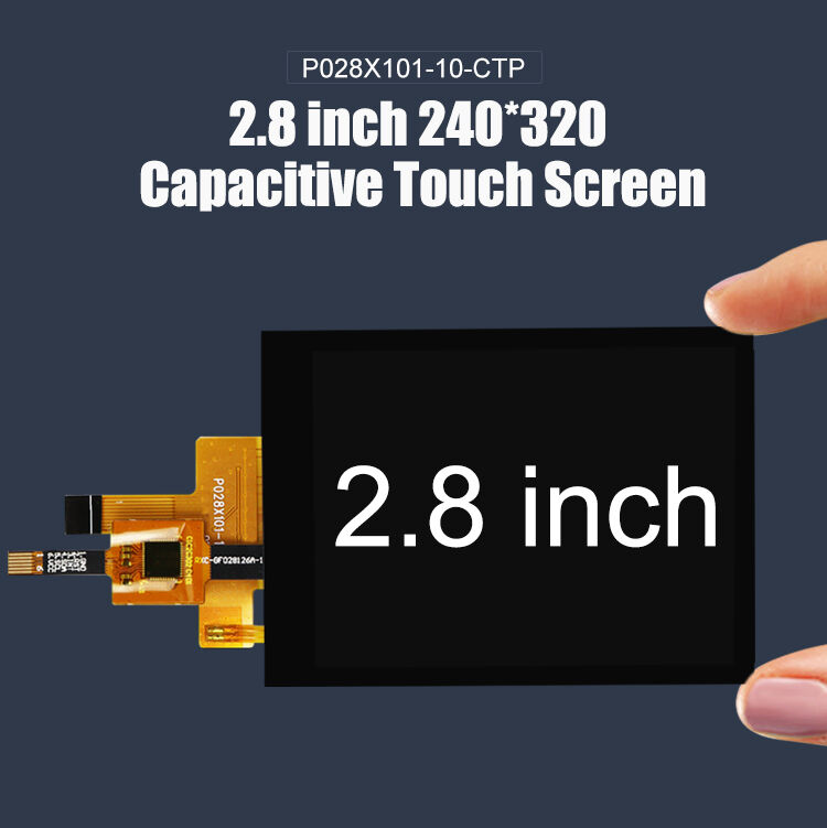 Polcd 2,8 pouces affichage TFT 240x320 ST7789V interface SPI à 10 broches Écran tactile capacitif 2,8 