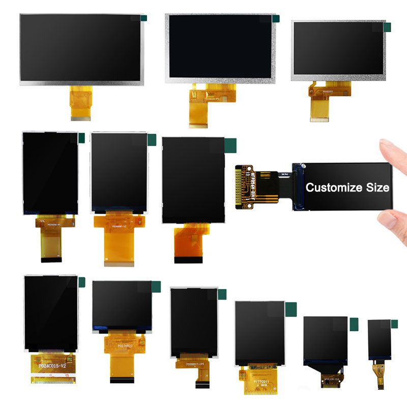 Polcd 80x160 Pixels 0.96 Écran Tft Module LCD TFT 1.5mm 400 Nit