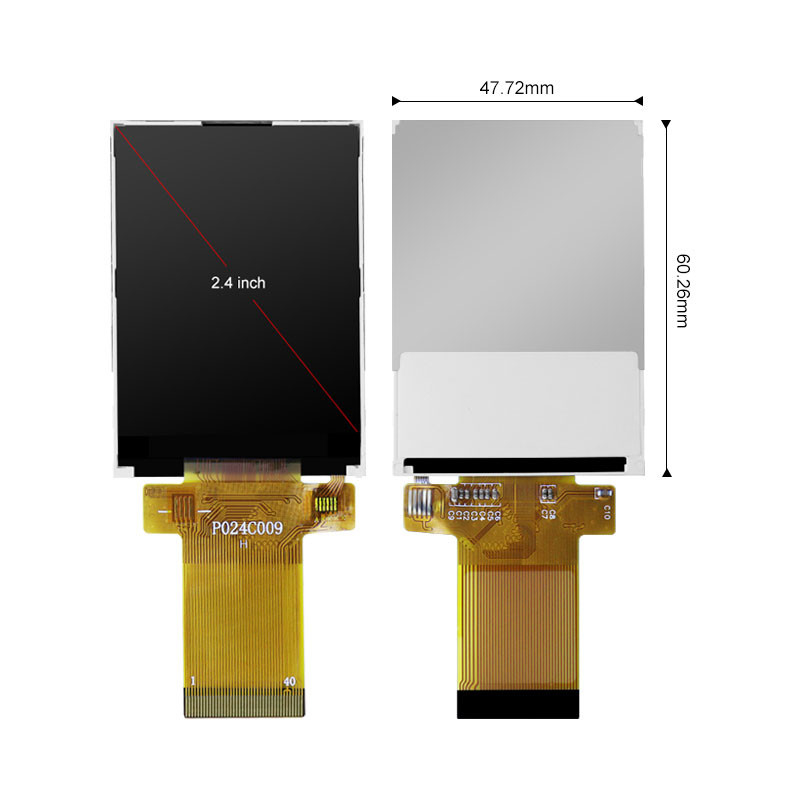 Polcd 350 Nit 16 bit Tft LCD Display ILI9341V écran tactile 2,4 pouces