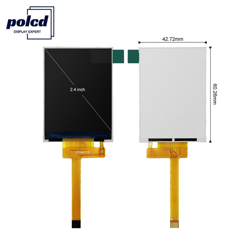 Polcd 260 Nit HD TFT Display 240X320 2,4 pouces Tft Lcd 4 fils SPI