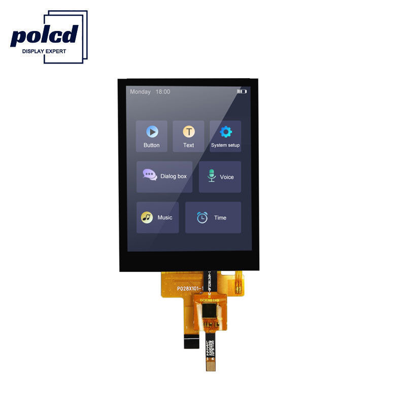 Polcd 12 0'CLOCK Écran tactile LCD à angle de vue 240X320 2,8 Tft Shield Raspberry Pi