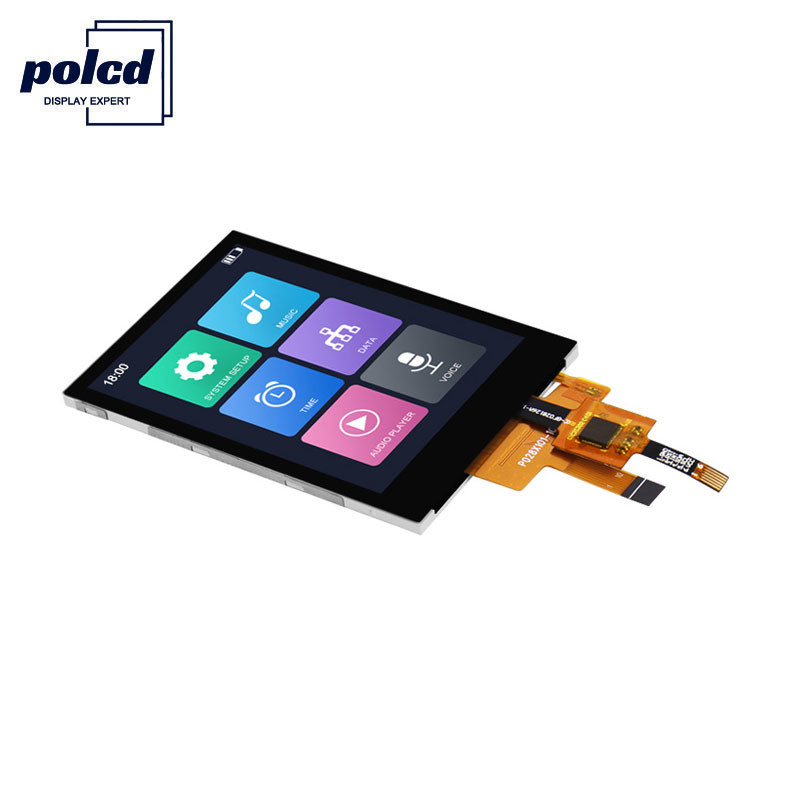 Écran tactile capacitif RoHS de Polcd 300 Nit TFT bouclier tactile de Tft de 2,8 pouces