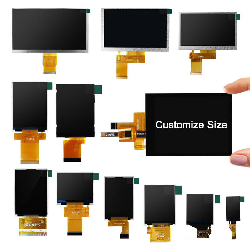 Écran tactile capacitif RoHS de Polcd 300 Nit TFT bouclier tactile de Tft de 2,8 pouces