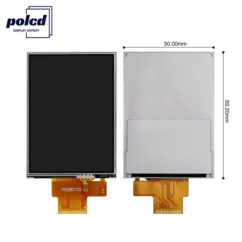 Écran tactile résistif de RoHS 240X320 TFT de module d'affichage à cristaux liquides du fil SPI 2,8 de Polcd 4