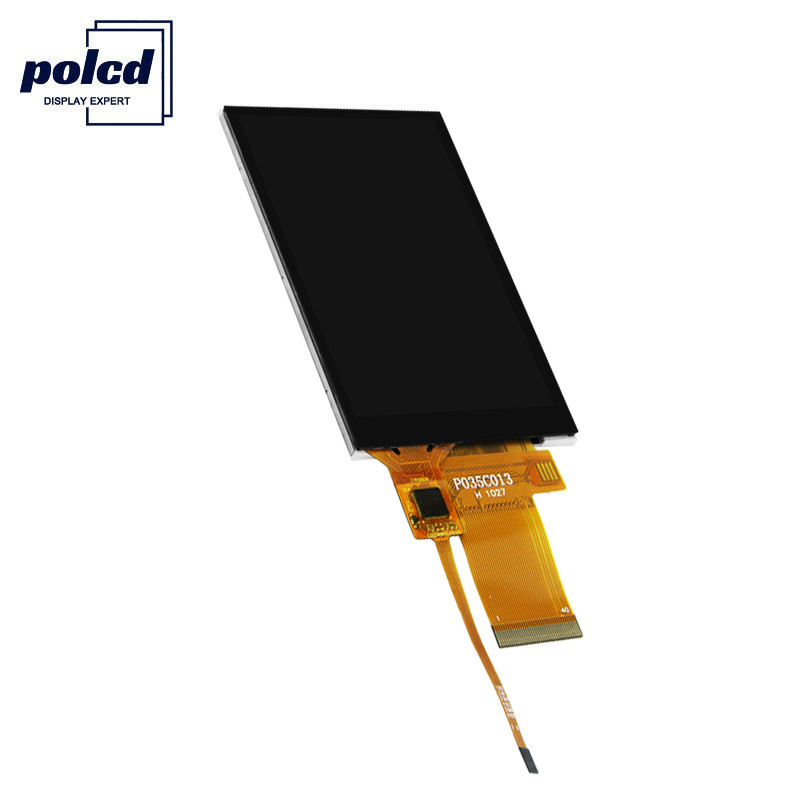 Polcd 450 Luminosité Tft Capacitif 8080 MCU écran tactile Tft LCD de 3,5 pouces