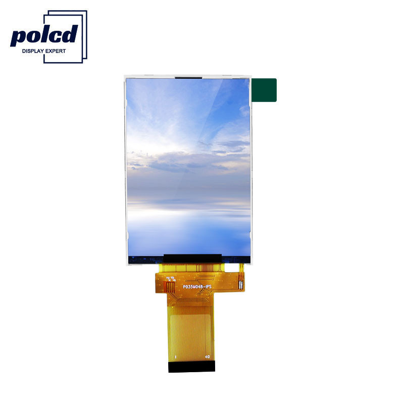 Affichage d'affichage à cristaux liquides de TFT d'IPS de Polcd 73.44mm pixels d'affichage à cristaux liquides de Hdmi de 3,5 pouces 320X480