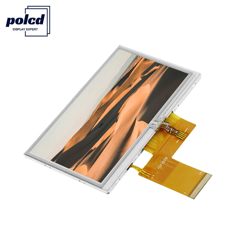 Polcd 800X480 Lcd Tft 4.3 Pouces 280 Q38 Nit Raspberry Pi Écran Tactile
