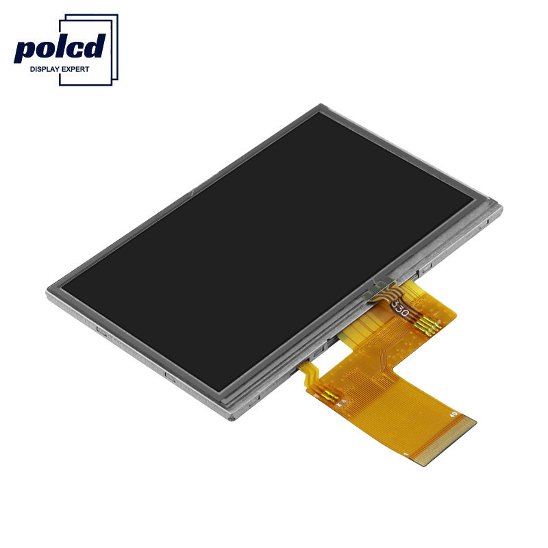 Bit de Polcd RVB 24 écran tactile industriel de l'affichage 480x272 d'affichage à cristaux liquides de Tft de 4,3 pouces