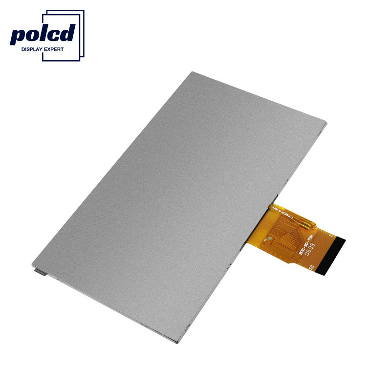 Polcd 300cd/M 7 pouces 800x480 RVB 24 affichage d'affichage à cristaux liquides d'intense luminosité industriel