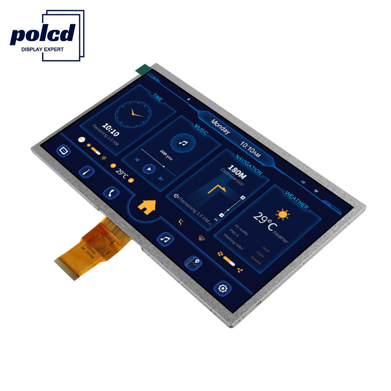 Résolution Polcd 1024X600 Écran LCD 10,1 pouces EK79001 Module d'affichage Tft 750 Nit