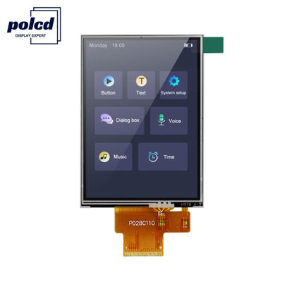 Polcd 260 Nit 240x320 Lcd 2.8 Pouces ST7789V Écran Tactile Lcd 4 Fils SPI