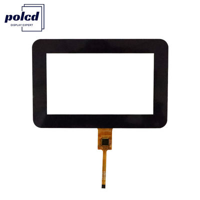 IIC Polcd LCD Touch Panel personnalisé 4,3 pouces Carré Haute sensibilité G+G Ctp