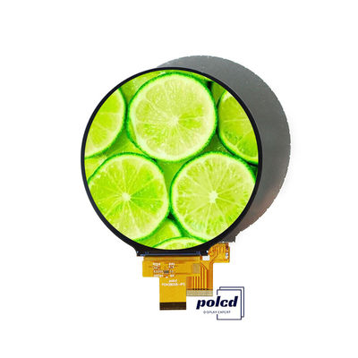 Polcd 4' LCD Module 720*720 ST7703 IPS 300 Lumière MIPI Cercle 4 pouces Panneau d'affichage TFT rond