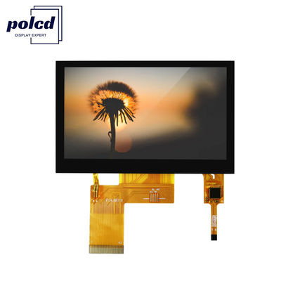 Polcd ST7262E43 Écran LCD Tft 4,3 pouces Écran tactile LCD 280 Nit 800X480