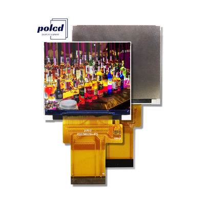 Polcd 2.3 pouces TFT LCD 480 * 360 ST7701S Interface RVB 40 broches 310nit luminosité affichage LCM