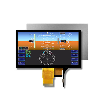 Polcd 7 pouces Capacitive PCAP Touch Panel 800x480 Résolution Interface RVB Affichage LCD TFT