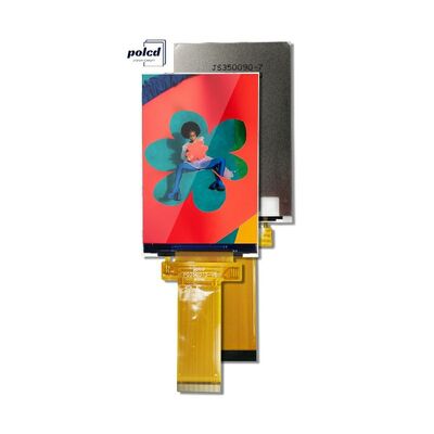 Polcd LCM usine 3,5 pouces 320*480 Mcu Spi interface 300 nit TFT LCD Module écran tactile capacitif