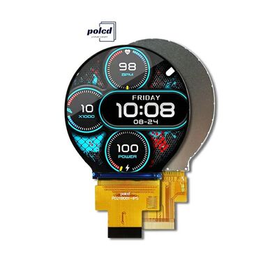 Module d'écran LCD couleur TFT IPS rond de 2,1 pouces 480x480 avec interface MIPI pour LCM et panneau