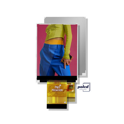 Polcd 2,4 pouces St7789v Drive ic 8080 MCU Affichage TFT haute luminosité