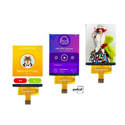 Polcd 240*320 2'' Écran LCD couleur haute luminosité Interface SPI IPS TFT Matrice active LCD
