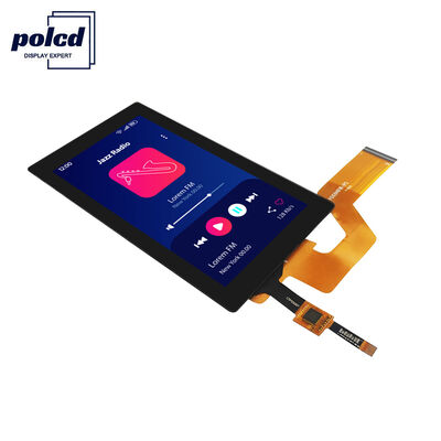 Polcd Module TFT de 5,5 pouces 750x1080 Résolution Panneau tactile Écran MIPI Interface 40 broches IPS Vue d'angle TFT Affichage LCD
