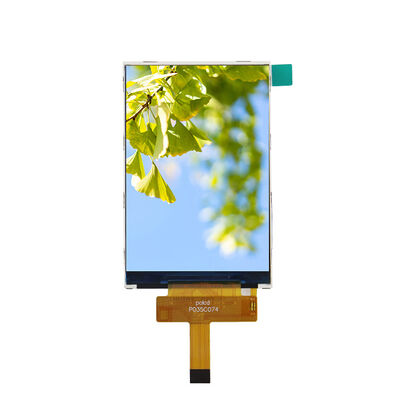 Polcd écran LCD TFT de 3,5 pouces 320*480 interface SPI haute luminosité 400nit 3,5 Module d'affichage LCD