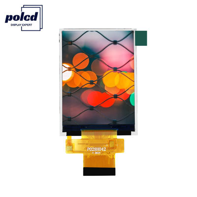Polcd RoHS écran tactile 2,8 pouces 240X320 pixels haute luminosité TFT Display