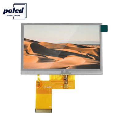 Polcd ST7262E43 4,3 pouces Hdmi Lcd 800x480 Panneau d'affichage tactile RVB 24 bits